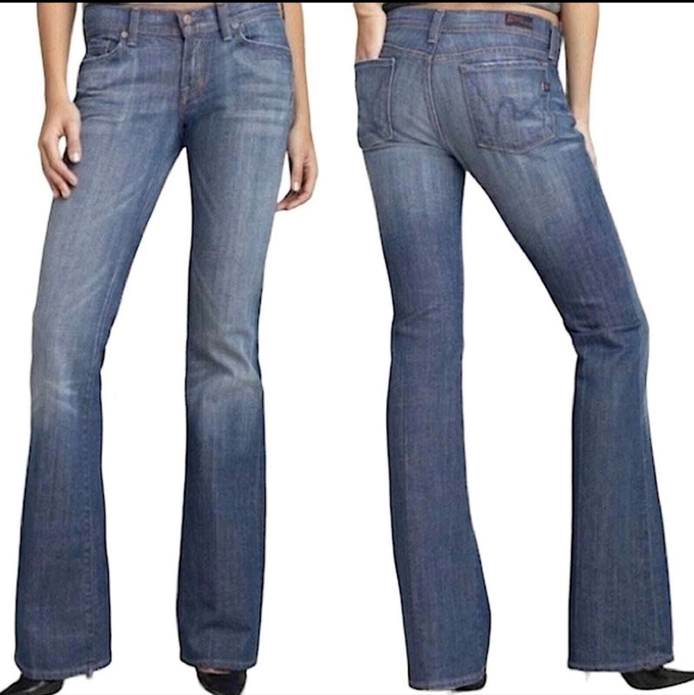 Citizens Of Humanity Y2K Ingrid #002 Stretch Low Rise Flare Jeans Size 28
